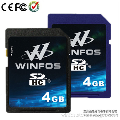 Winfos Patent Design, 4GB SDHC Card, Class 6